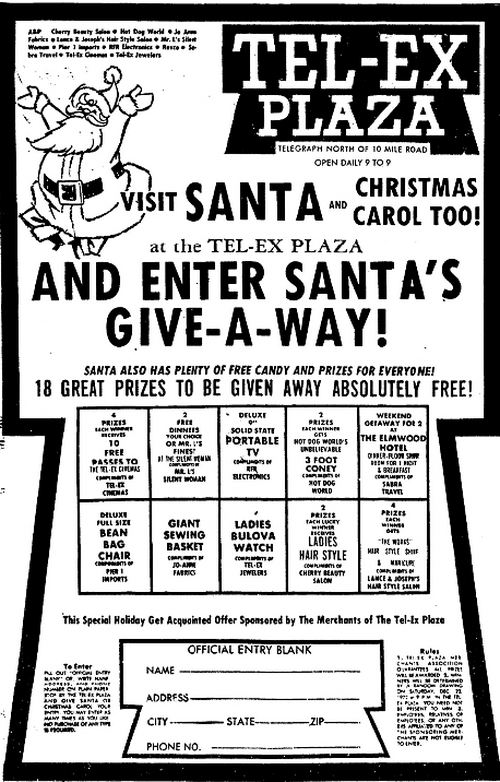 Tel-Ex Plaza - Dec 1972 (newer photo)